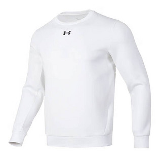 安德玛（Under Armour）男子休闲舒适纯色时尚圆领运动卫衣 23600306-100 23600306-100 3XL