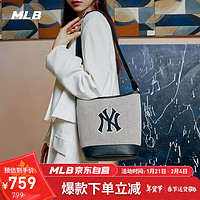 MLB 女款水桶包3ABMS072N-50BKS-F