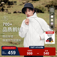 波司登(BOSIDENG)奥莱特价清仓秋冬鹅绒情侣款羽绒服简约新一代轻薄外套B30133744 S