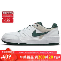 NIKE耐克男子休闲鞋FULL FORCE LO运动鞋HF1739-100 绿古