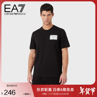 阿玛尼EMPORIO ARMANI【新年】EA7男士LOGO印花T恤衫