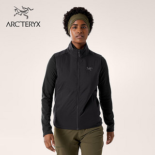 ARC'TERYX 始祖鸟 ATOM VEST 轻量透气 女子 保暖棉背心 BLACK/黑色 XS