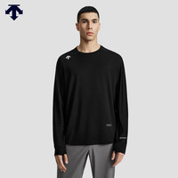 DESCENTE迪桑特RUNNING系列跑步运动健身男士长袖针织衫早春新品