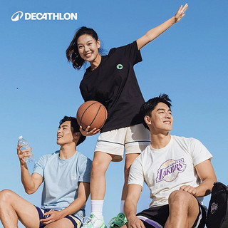 迪卡侬 DECATHLON NBA联名授权篮球T恤速干透气舒适短袖短裤男春夏女IVO3