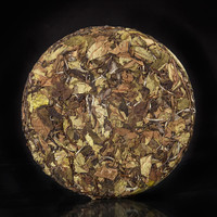 张元记 2019年春寿眉茶饼(7680)  福鼎白茶饼 350g