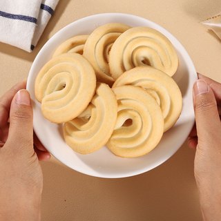 皇家曲奇饼干礼盒1000g1箱丹麦风味零食新年货整箱