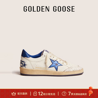 GOLDEN GOOSE GGDB 男女款脏脏鞋 蓝色 40