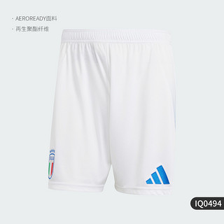 adidas 阿迪达斯 官方正品FIGC H SHO 意大利队男士足球短裤IQ0494