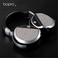 柏谱 BOPRO HC02同轴铝镁合金单元双音路双动圈声场耳机不惧HD820/HD800S