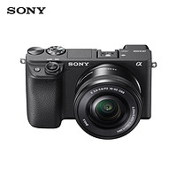 索尼 SONY A6400微单相机直播高清vlog相机 索尼a6400l A6400M