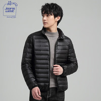 JEANSWEST CLUB真维斯轻薄羽绒服男2024冬季便携休闲薄款轻便秋冬男士保暖外套