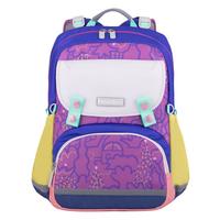 梦乐福利款儿童书包男女童小护脊减负1-3年级双肩背包书包