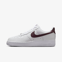 NIKE 耐克 AIR FORCE 1空军一号男鞋 AF1白酒红 低帮板鞋FJ4146-112