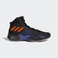 adidas阿迪达斯篮球鞋男官网Pro Bounce 2018减震耐磨低帮运动鞋 FW5744 黑色 42