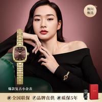 【高圆圆同款】复古小金表女士石英表女士手表轻奢高级感