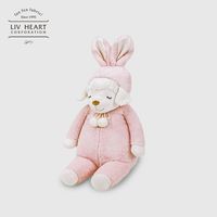 日本LIVHEART变装羊兔子公仔毛绒玩具睡觉抱枕娃娃玩偶