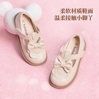 文艺女童公主鞋玛丽珍鞋宝宝小皮鞋春秋2024户外休闲鞋