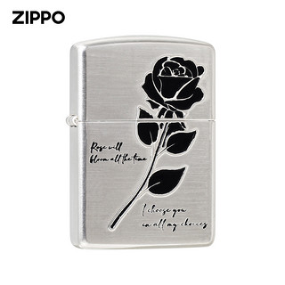 ZIPPO 打火机 黑玫瑰