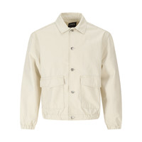 ZARA【100%棉】男式纯色工装风百搭收摆衬衫式夹克外套