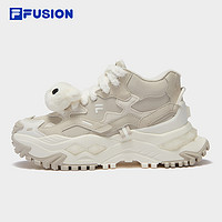 FILA 加绒FILA FUSION斐乐潮牌硬糖2024秋秋冬厚底运动鞋保暖棉鞋女鞋