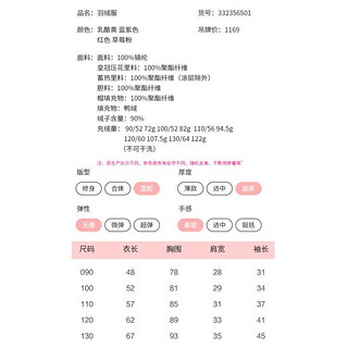 【三防面料立体翅膀】婴幼女童冬中长款羽绒服儿童冬装外套