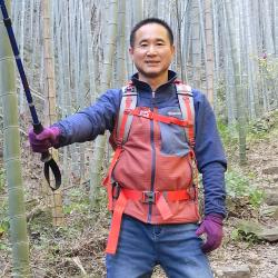 acome 软壳加绒防风防泼水春秋冬男士立领保暖外套户外休闲抓绒衣