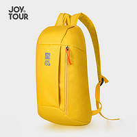 JOYTOUR  背包 户外登山包双肩包休闲运动包小包包旅行包骑行包小背包 黄色10L 热浪黄