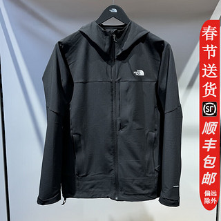 THE NORTH FACE 北面 软壳衣男24秋冬季新款户外防泼水防风透气夹克外套83TL/89TK