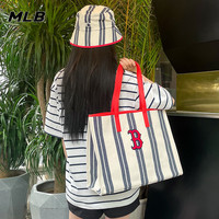 MLB男女单肩包大容量托特包通勤外出旅游包手提包休闲包