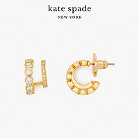 Kate Spade ks Dazzle 金色精美耳钉精致小巧时尚女