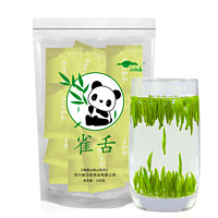 全嫩芽雀舌绿茶2024新茶叶峨眉山雨前春茶单芽毛尖茶袋装炒青明前