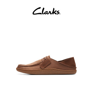 Clarks Pilton Wallabee男士轻便舒适一脚蹬复古乐福袋鼠鞋男