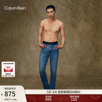 Calvin Klein Jeans春夏男士休闲通勤ck简约合体版微弹洗水牛仔裤J325694 1AA-