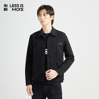利郎轻时尚男装【牛仔满提花】春季新款夹克男翻领工装外套Q4CJK008