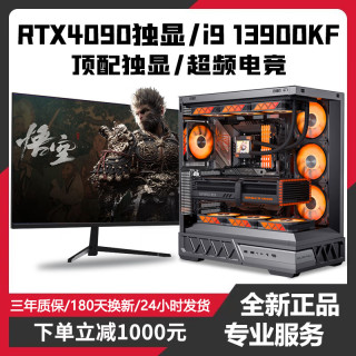 七彩虹 台式电脑DDR5组装机黑神话悟空游戏直播Ai设计整机 D5版14核芯i5 13500HX+RTX4090 16G