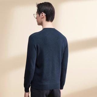 秋冬季男士商务休闲针织毛衫简约百搭羊毛衫