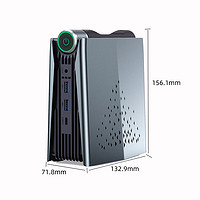 神舟 战神Mini i5 迷你台式电脑办公小主机(酷睿十二代i5-12450H 16G 512GSSD WIFI win11)