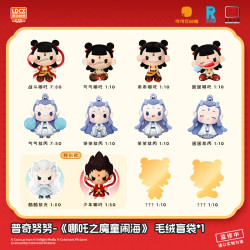灵动创想 LDCX 毛绒普奇努努 盲盒玩偶（盲袋*1）
