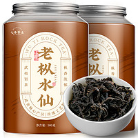 移动端、京东百亿补贴：七春 茶叶老枞水仙乌龙茶武夷山岩茶500g 年货节送长辈礼品茶叶自己喝