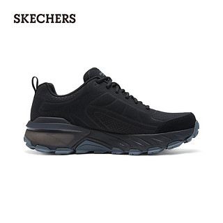 斯凯奇（Skechers）岚霖男鞋冬季户外登山鞋徒步鞋耐磨防滑休闲运动鞋237672新年 黑色/炭灰色/BKCC 39