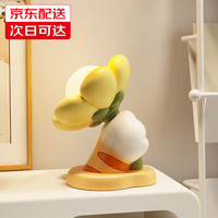 赟娅创意可爱猫爪花朵小夜灯床头灯卧室客厅氛围感闺蜜 【送你一朵小花花】猫爪灯