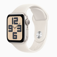 百亿补贴：苹果 Apple 新品 2024款Watch SE GPS款 铝金属表壳 智能运动手表