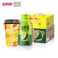 香飘飘 Meco果茶夏杏金萱280ml*8+兰芳园低糖原味冻柠茶300ml*12瓶