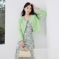 香影 X.YING【2024时尚秋冬装】小香风外套女短款名媛风千金感精致法式上衣