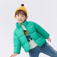 防水防油时尚印花儿童棉服男童宽松立领面包服外套冬季童装洋气潮