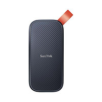 SanDisk E30 极速版 USB3.2 移动固态硬盘 Type-C 480GB 黑色