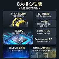 海康威视 nas家庭家用储存服务器 入门款·标配