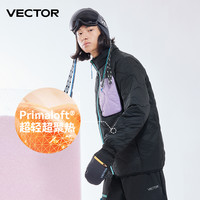 VECTOR玩可拓P棉女滑雪中层保暖层男衣外套服滑雪内胆冲锋棉服