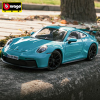 比美高(Burago) 1:24保时捷911 GT3仿真合金车模摆件汽车模型男孩玩具新年