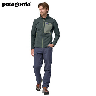 巴塔哥尼亚（Patagonia）男士R2透气户外秋冬保暖抓绒衣夹克开衫外套TechFace Jkt 83626 FGE XS